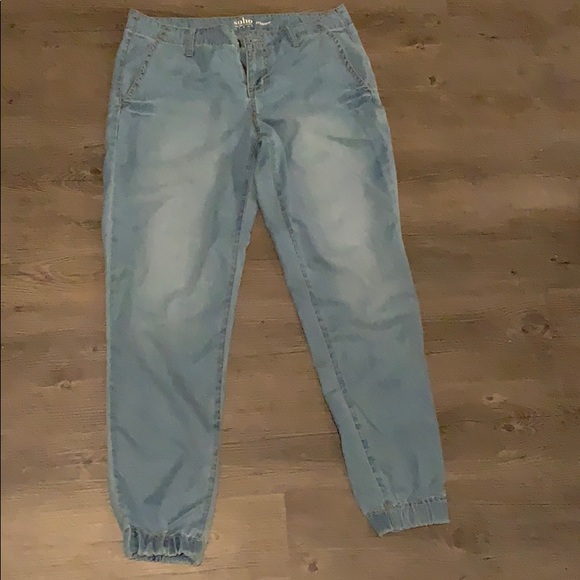 New York & Co. Light Washed Soho Trousers - Picture 2 of 2